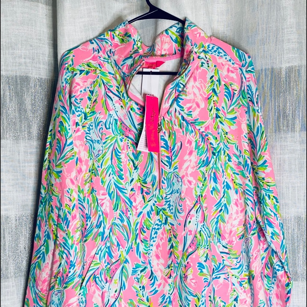 Lilly Pulitzer, UPF 50 Round Hem Skipper Popover